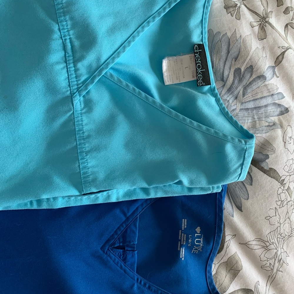 Scrub tops